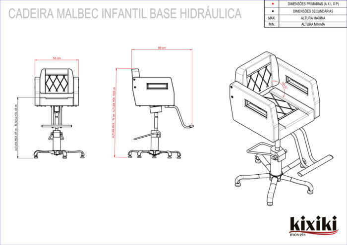 CAD MALBEC INFANTIL BASE HIDRAULICA