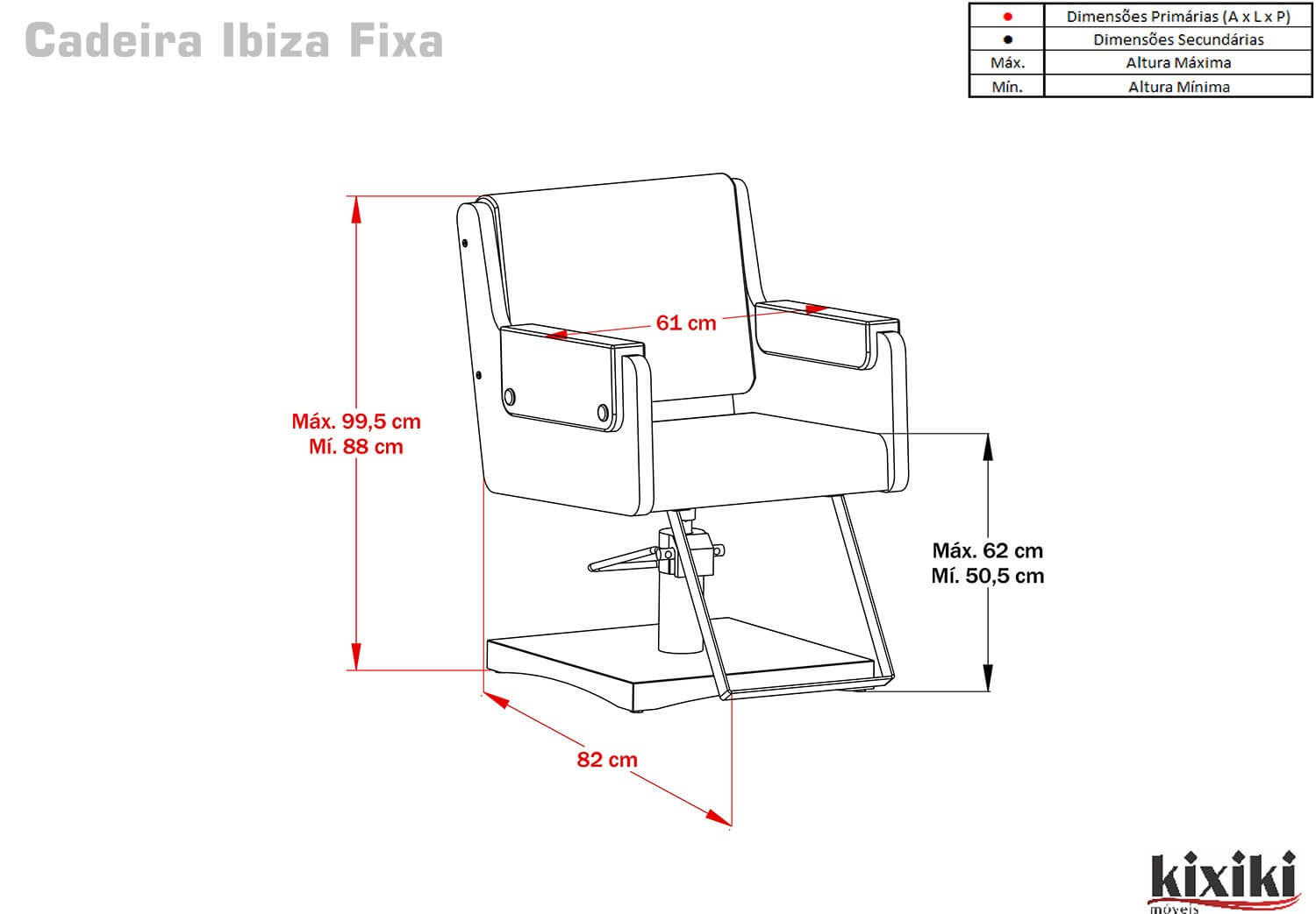 CADEIRA IBIZA FIXA