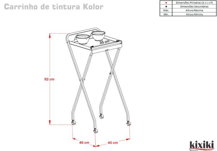 CARRINHO DE TINTURA KOLOR SITE 1