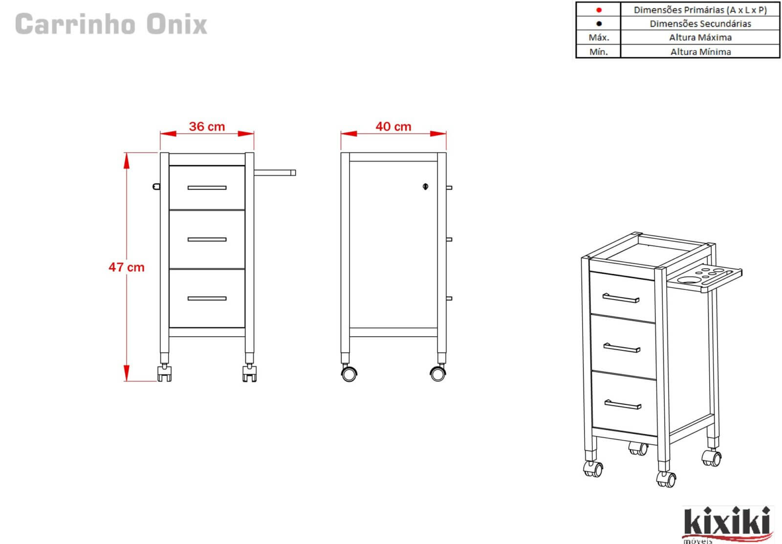 CARRINHO ONIX SITE