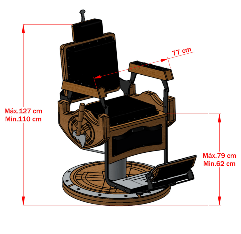 Cadeira Viking Desenho Tecnico 1 1