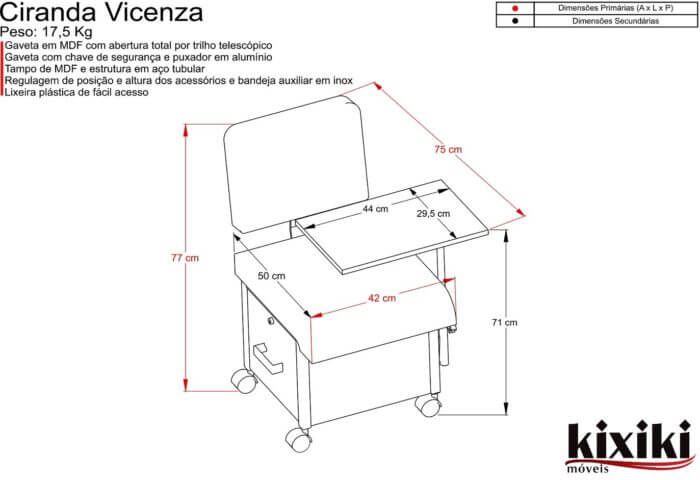 Ciranda Vicenza Desenho tecnico 1