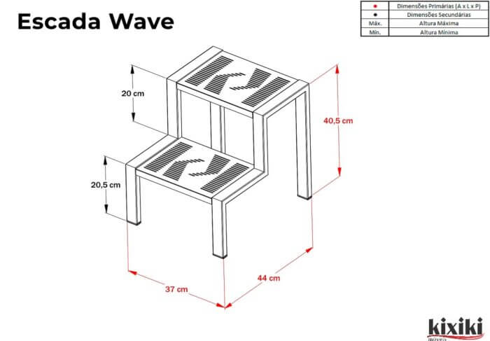 Escada Wave Desenho Tecnico 1