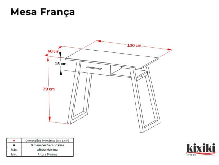 Mesa Franca Desenho Tecnico 1