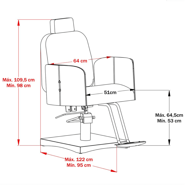 Desenho Tecnico Cadeira Vogue 1 1